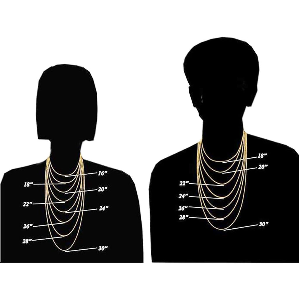 14k Gold Box Chain Necklace with Lobster Claw Clasp G70328