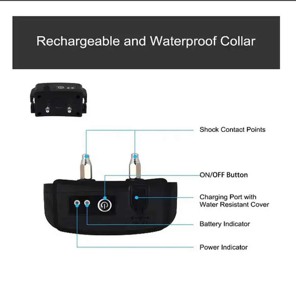 Electric In-Ground Dog Fence Waterproof Shock Collar Q14306
