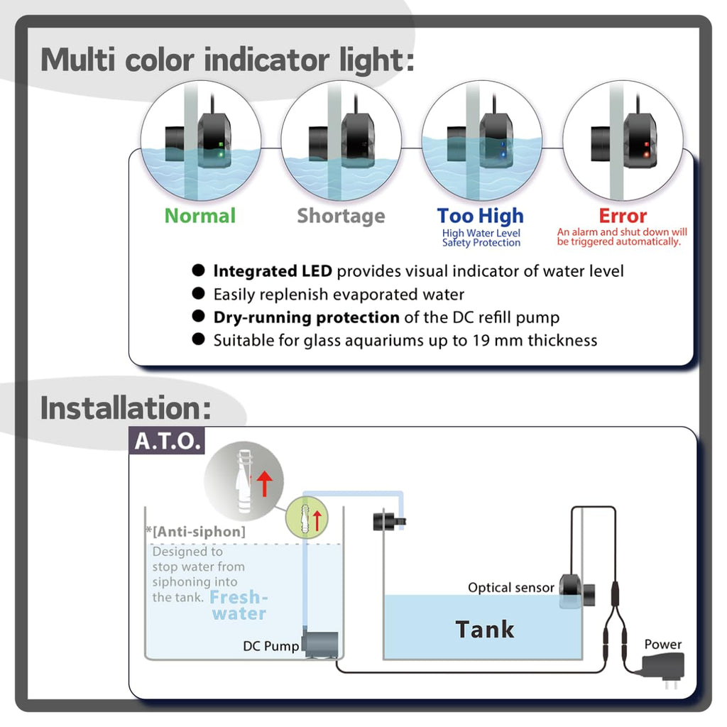 Auto Top Off System Saltwater Aquarium C599767