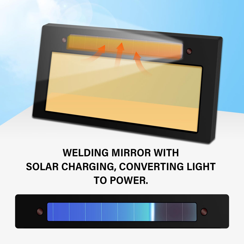 Adjustable Auto Darkening Welding Lens 2x4 1/4 X95128