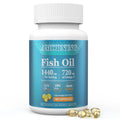 Fish Oil Omega-3 Supplements 1440mg 180Count Softgels Y206247