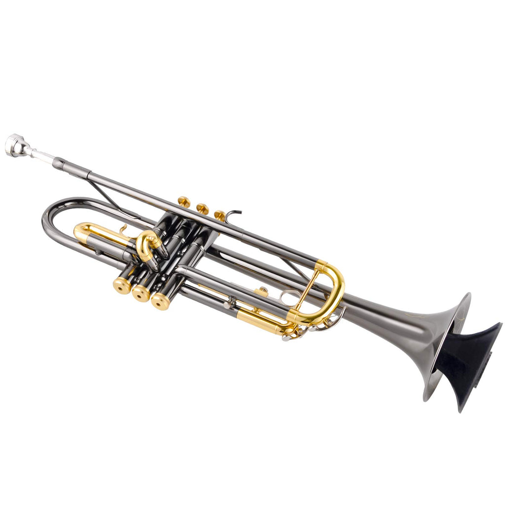 Portable 5 Legs Foldable Trumpet Stand with Cleaning Kit Z881889