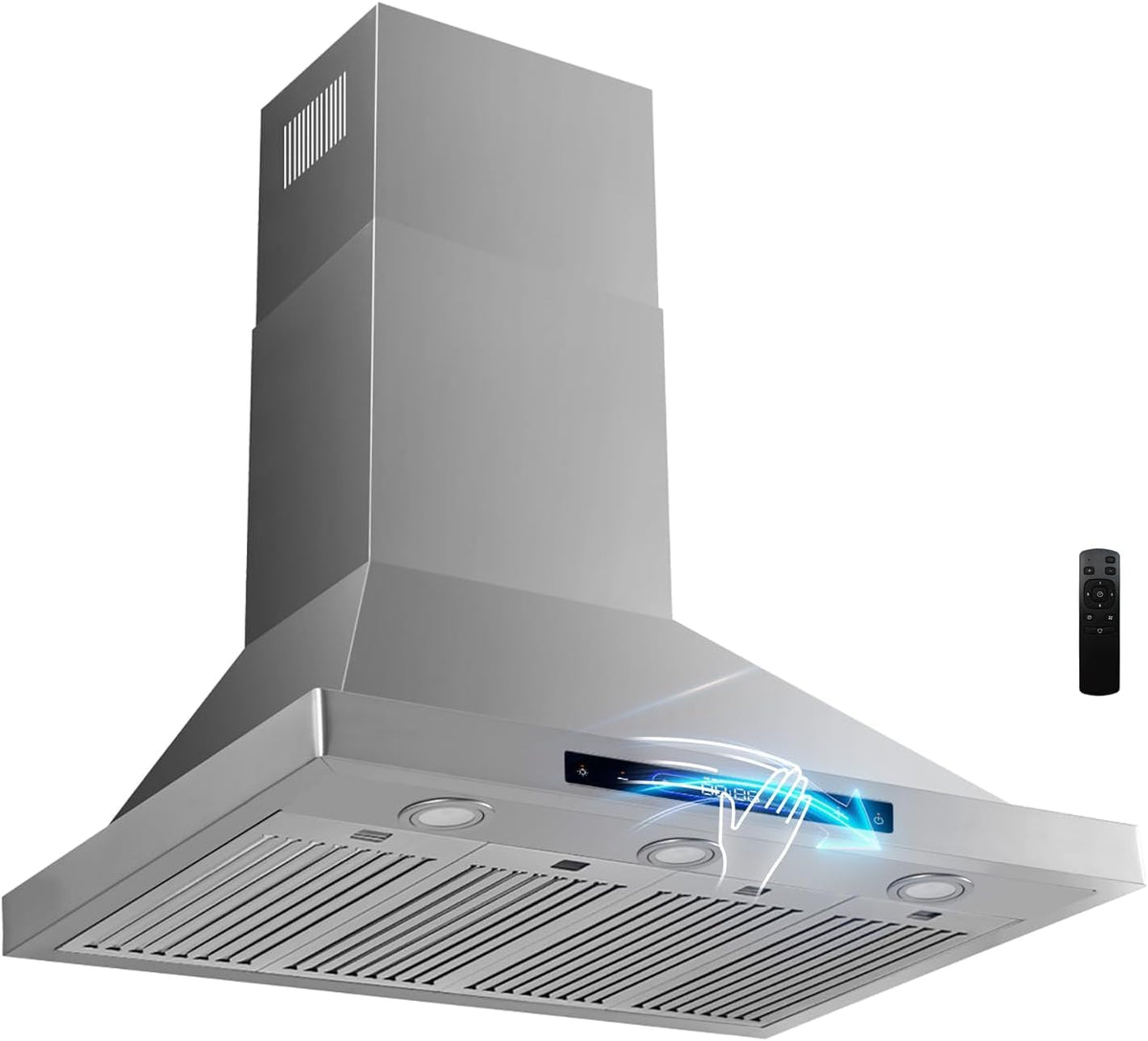 48 inch 800CFM Stainless Steel Wall Mount Range Hood W752881