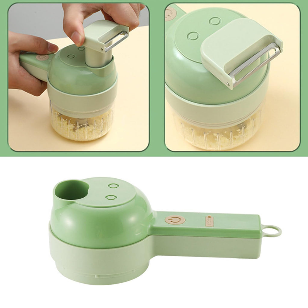 4 in 1 Cordless Electric Vegetable Cutter Set U5396