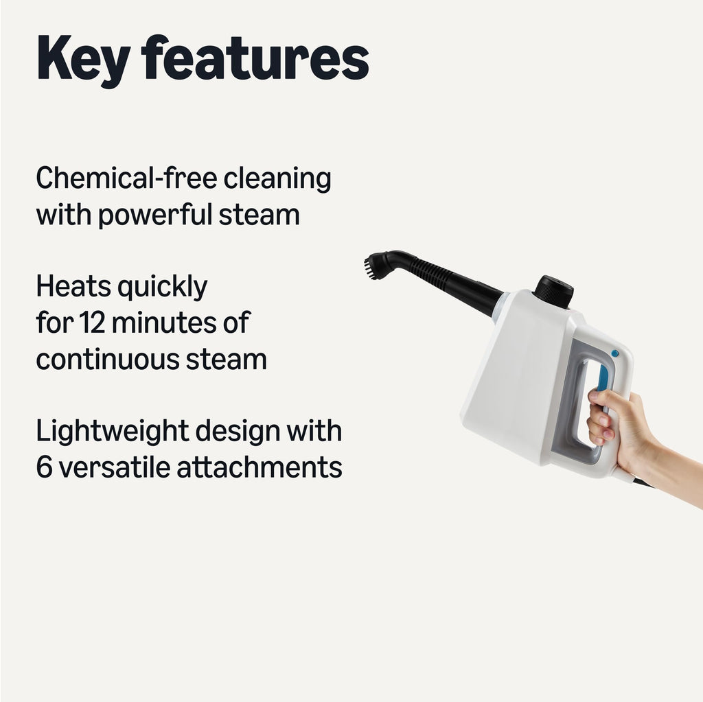 Handheld Steam Cleaner with 9 Accessories H724889