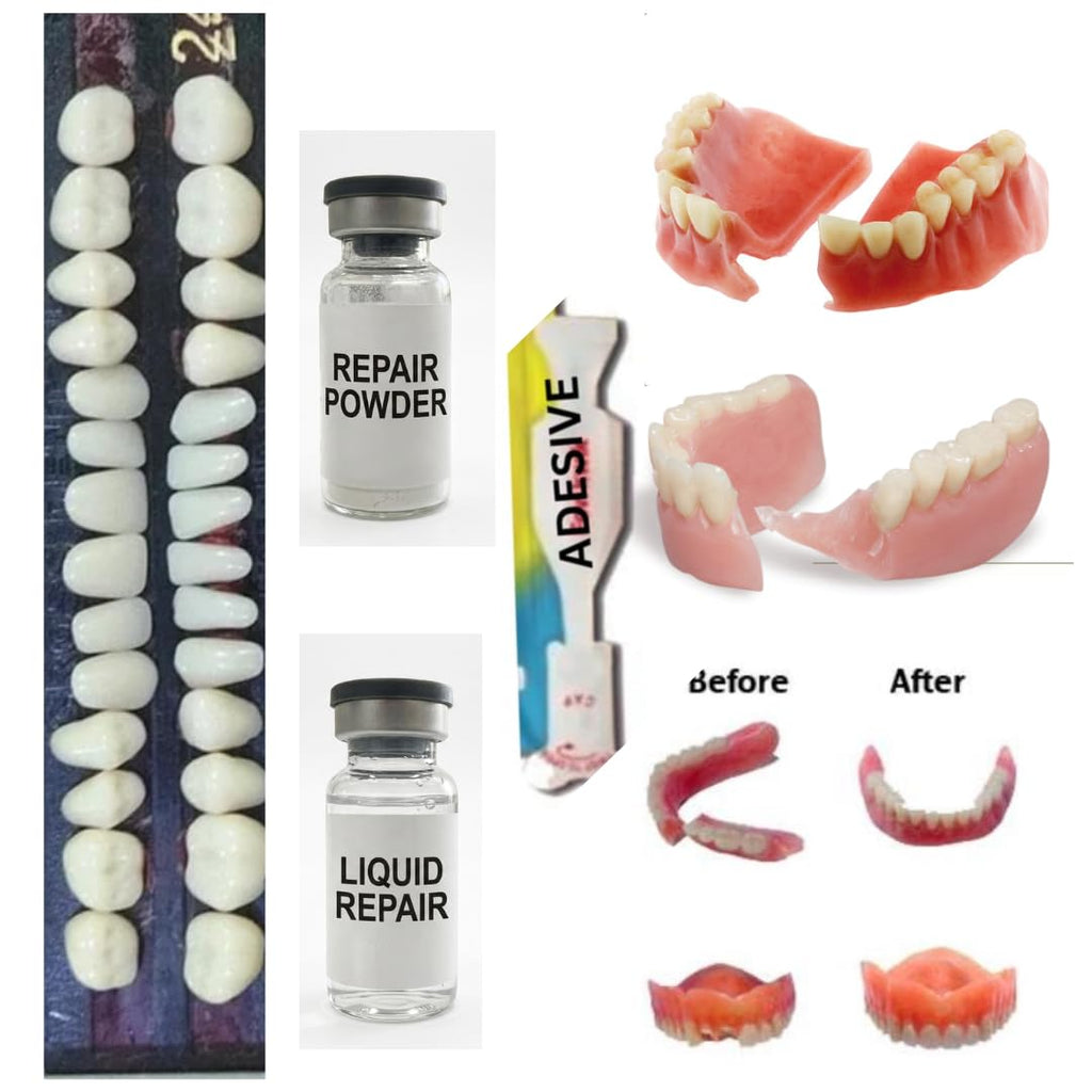 Professional Grade Denture Repair Kit Glue N27695