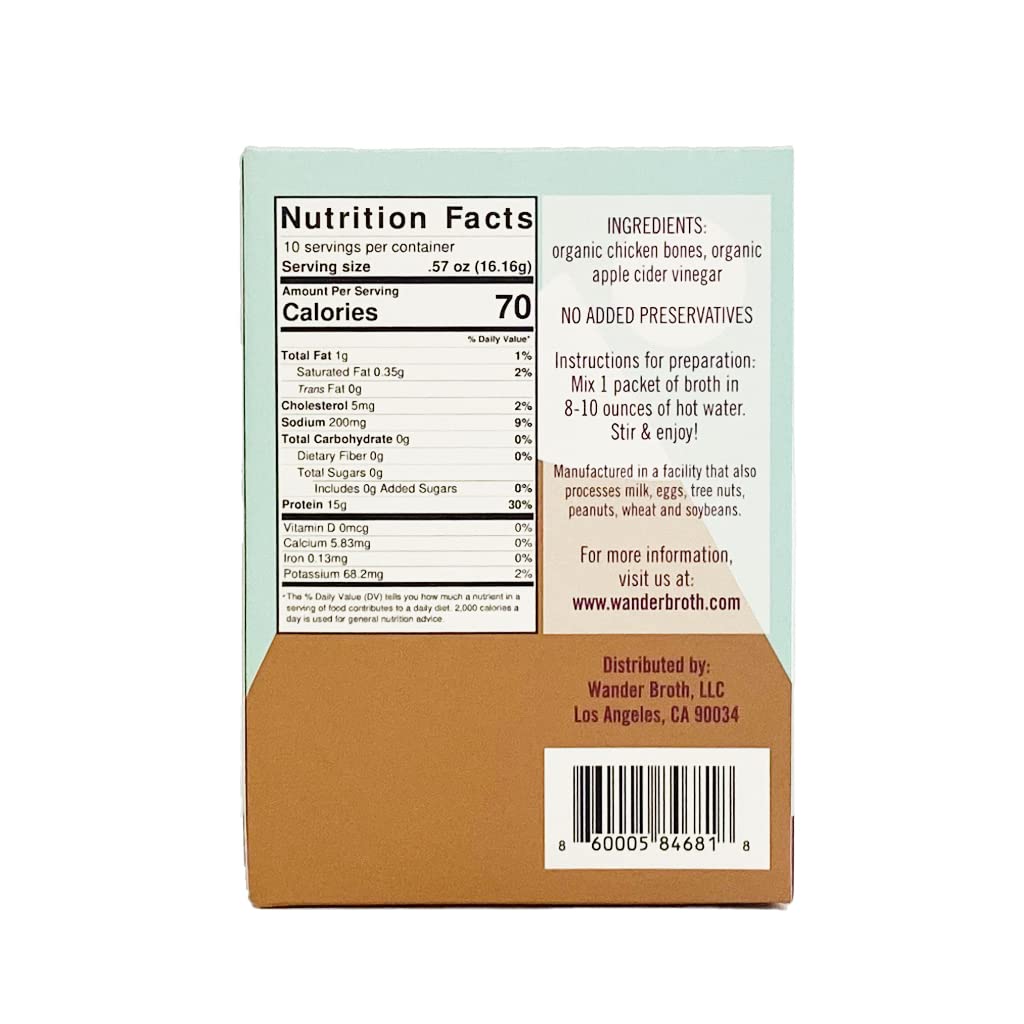 Organic Chicken Bone Broth 10 Pack K605