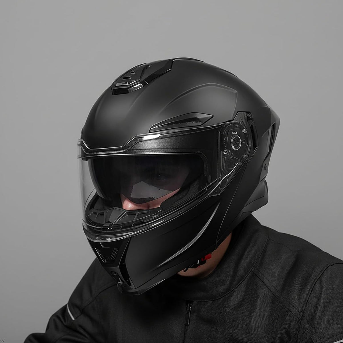 Bluetooth Modular Motorcycle Helmet with Dual Visors Z8284