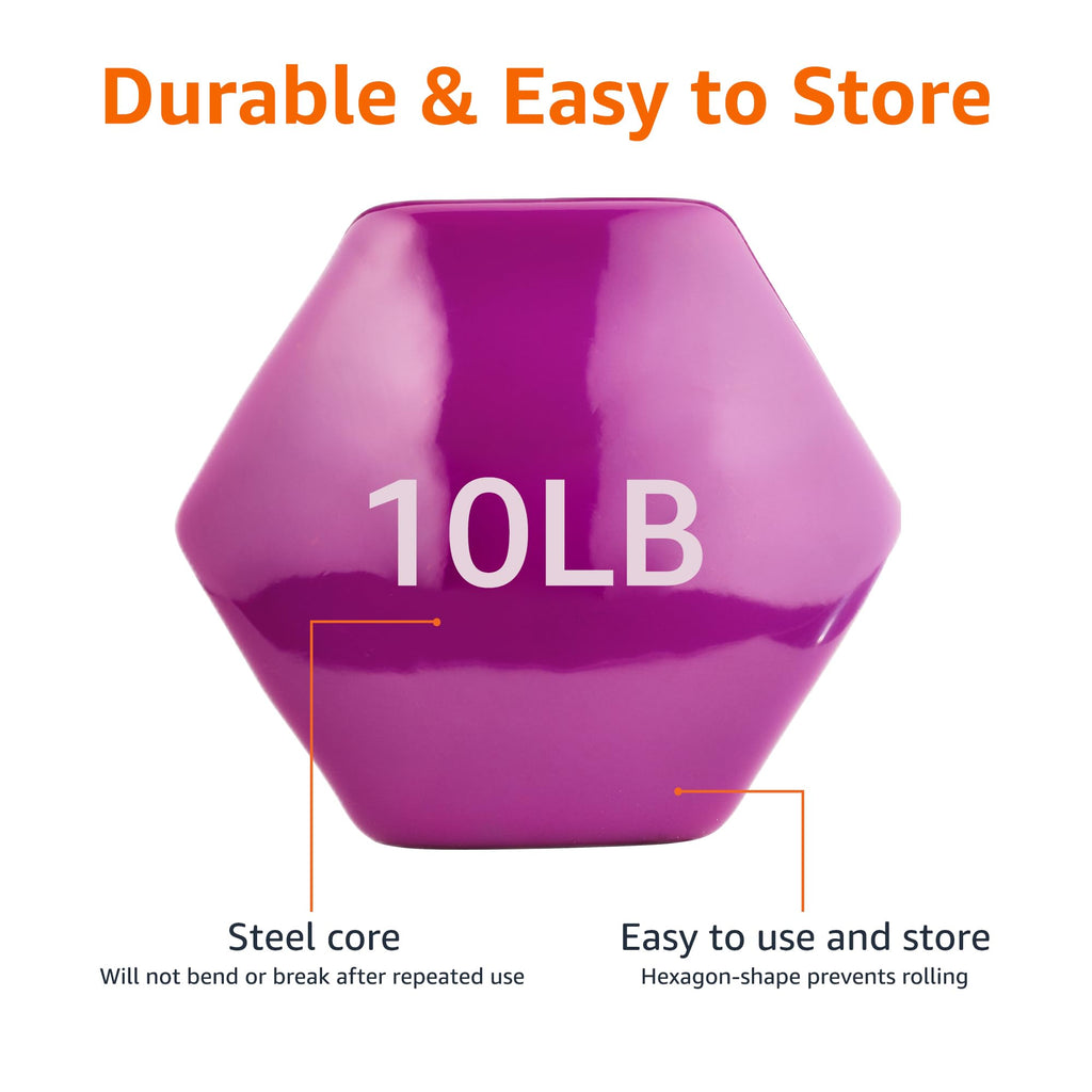 Vinyl Coated Dumbbell Hand Weights Q39209