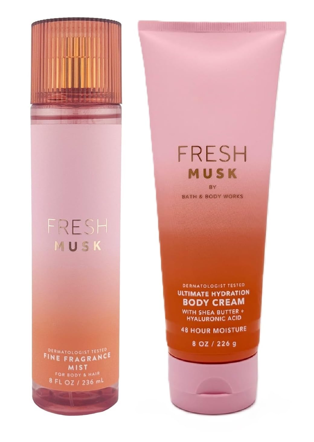 Fresh Musk Mist and Body Cream Set I722609