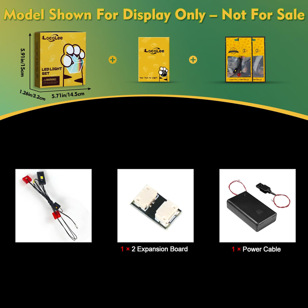 LED Lighting Accessories for Display Collectors L9417