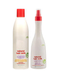 Leave-In Detangler and Leave-In Conditioner Set with Coconut Milk, Shea Butter & Vitamin E C194