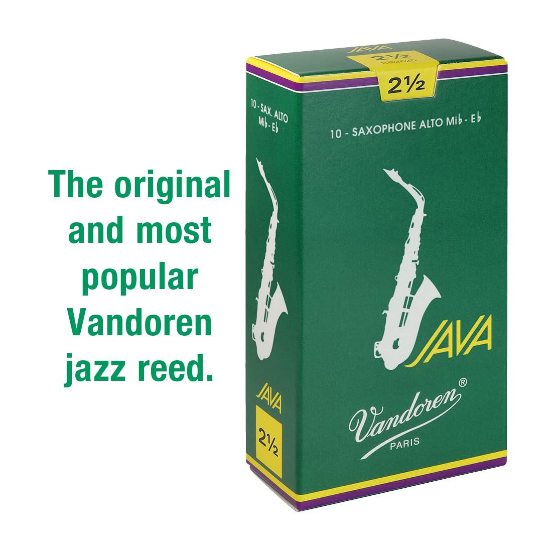 Alto Sax Reeds Strength 2.5 Box of 10 E771