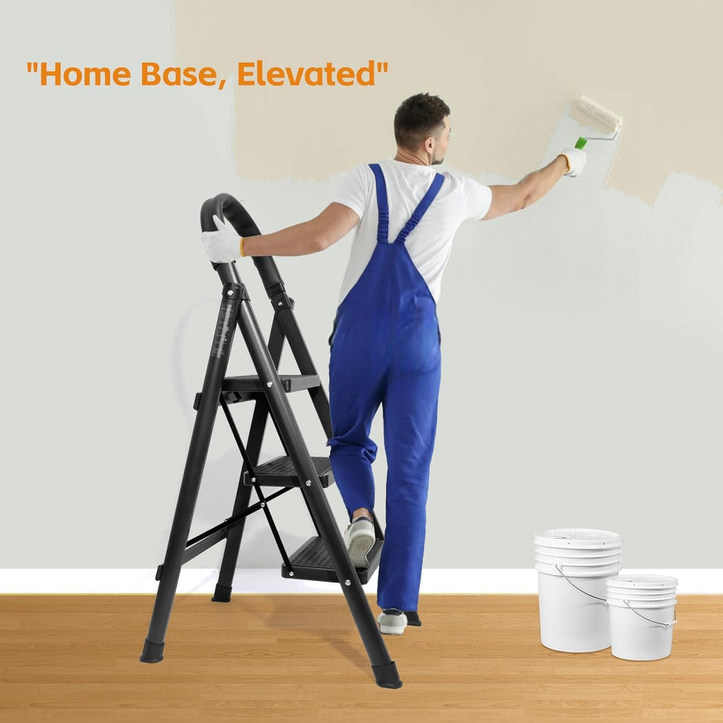 Lightweight Folding 3 Step Ladder F54118
