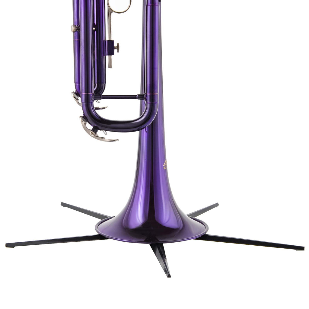 Portable 5 Legs Foldable Trumpet Stand with Cleaning Kit Z881889