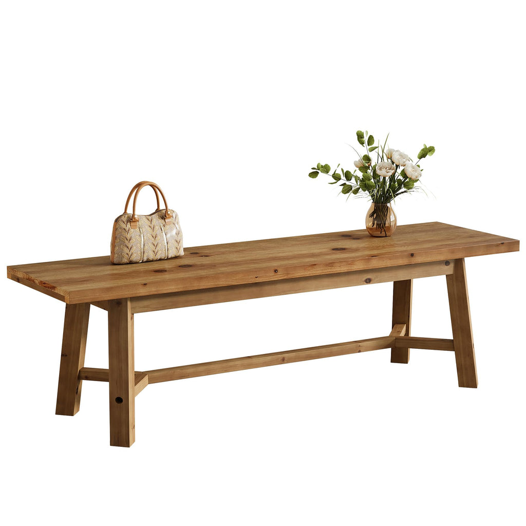 55" Solid Wood Bench L265682
