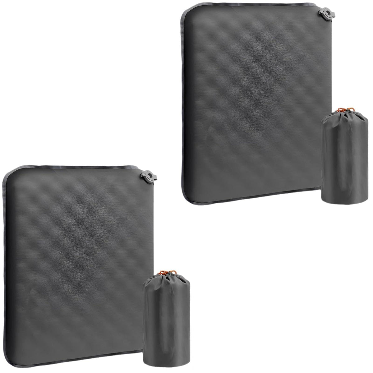 2 Pcs Inflatable Seat Cushion, 16.9 X 13 in, Lightweight Nylon TPU N110936
