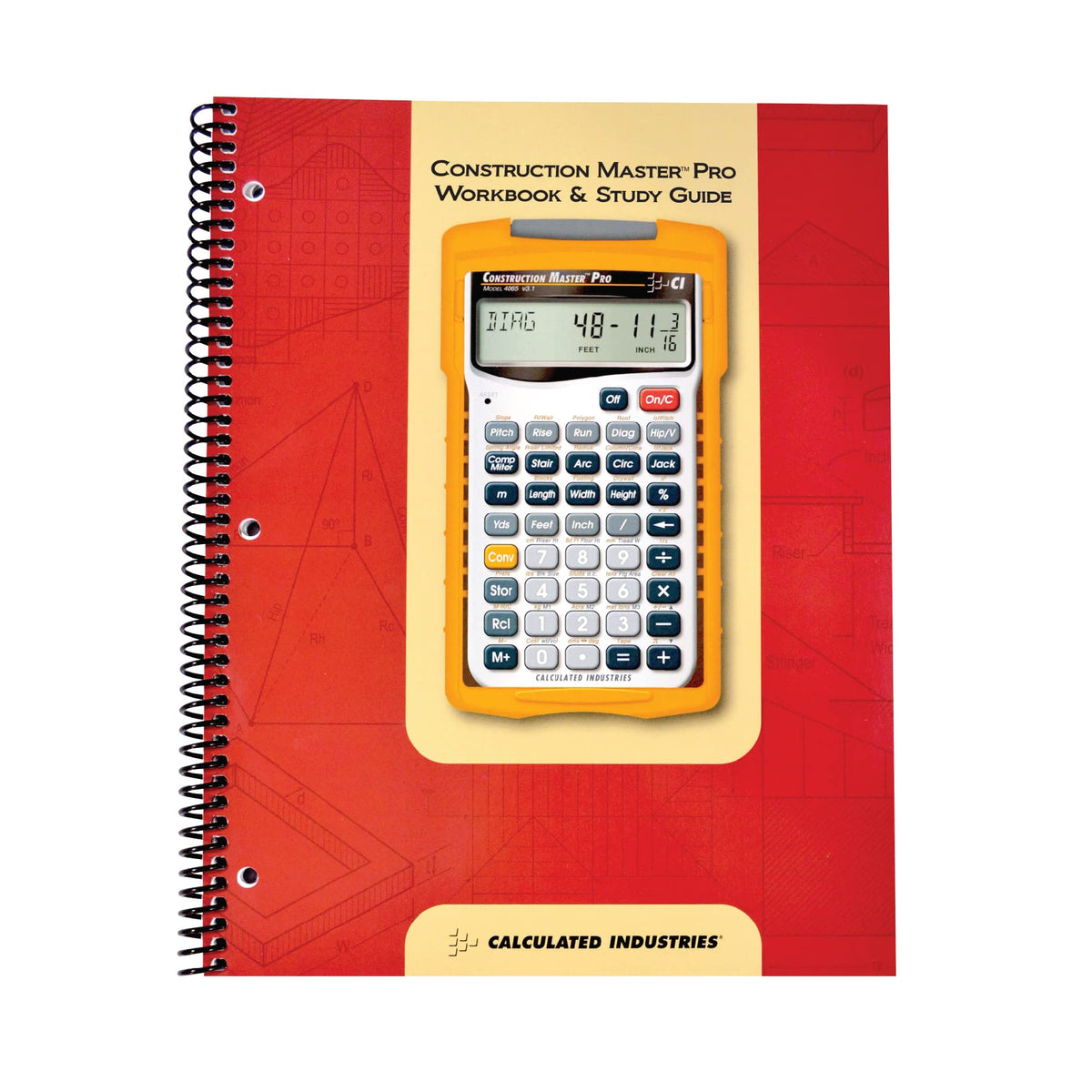 Construction Master Pro Calculator and Workbook N72739