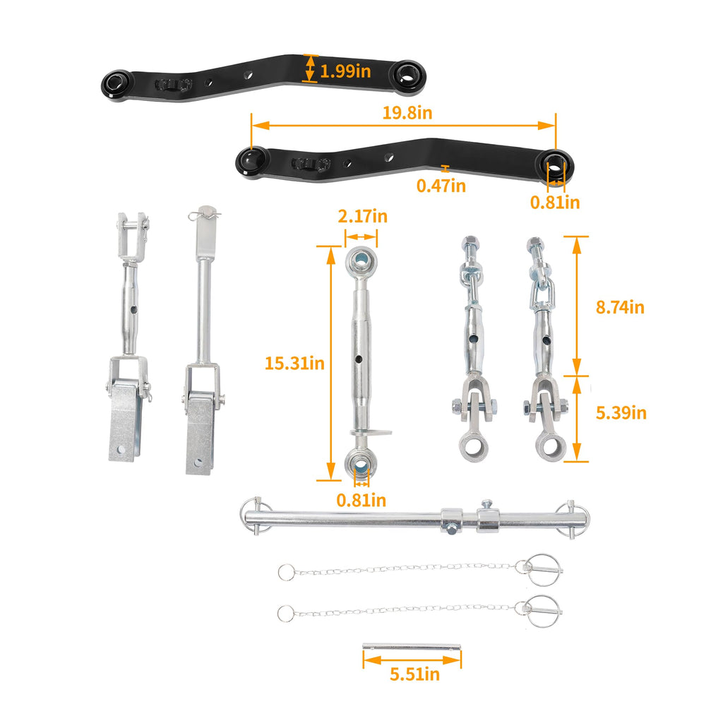 3-Point Hitch Assembly K338