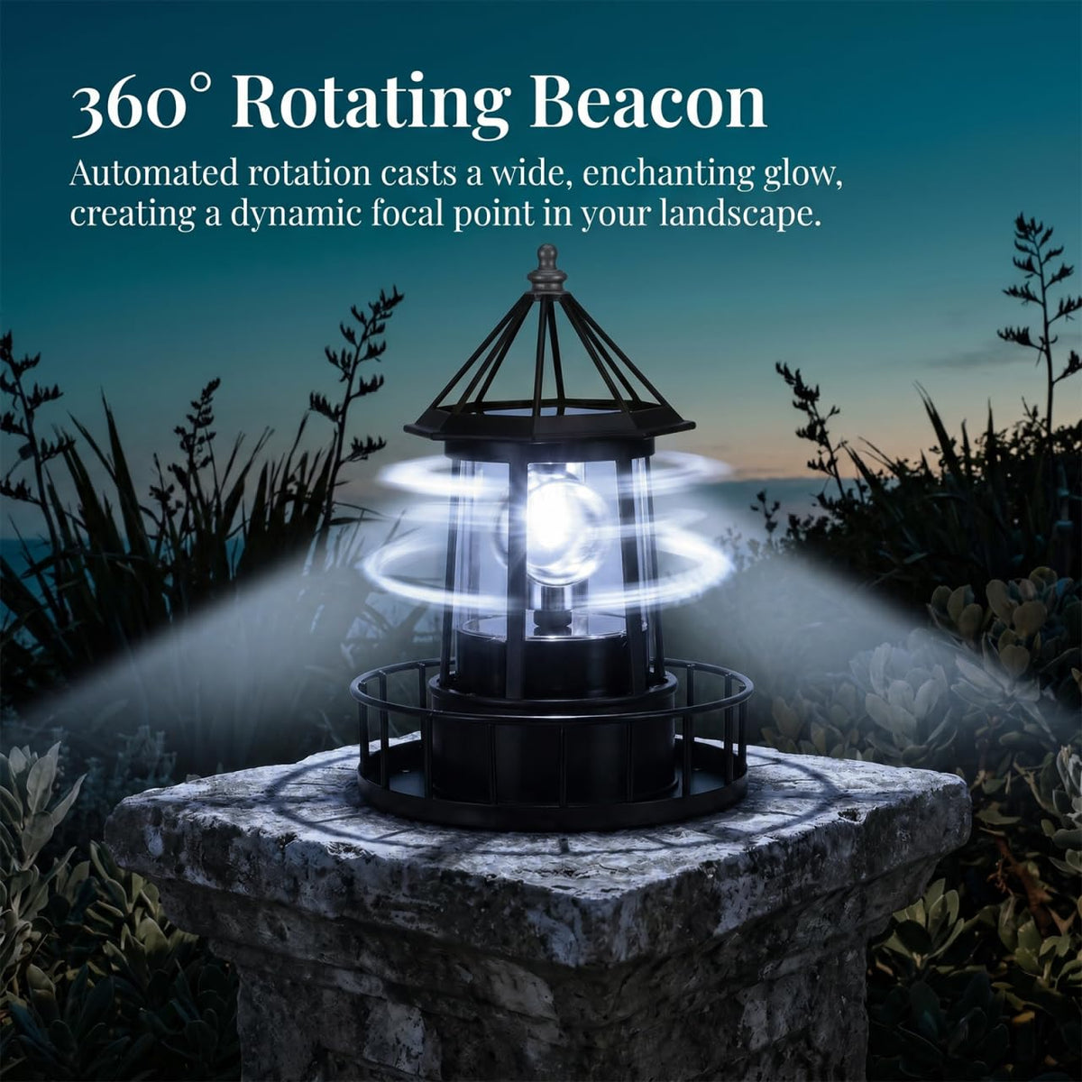 Solar Lighthouse Lamp S2079