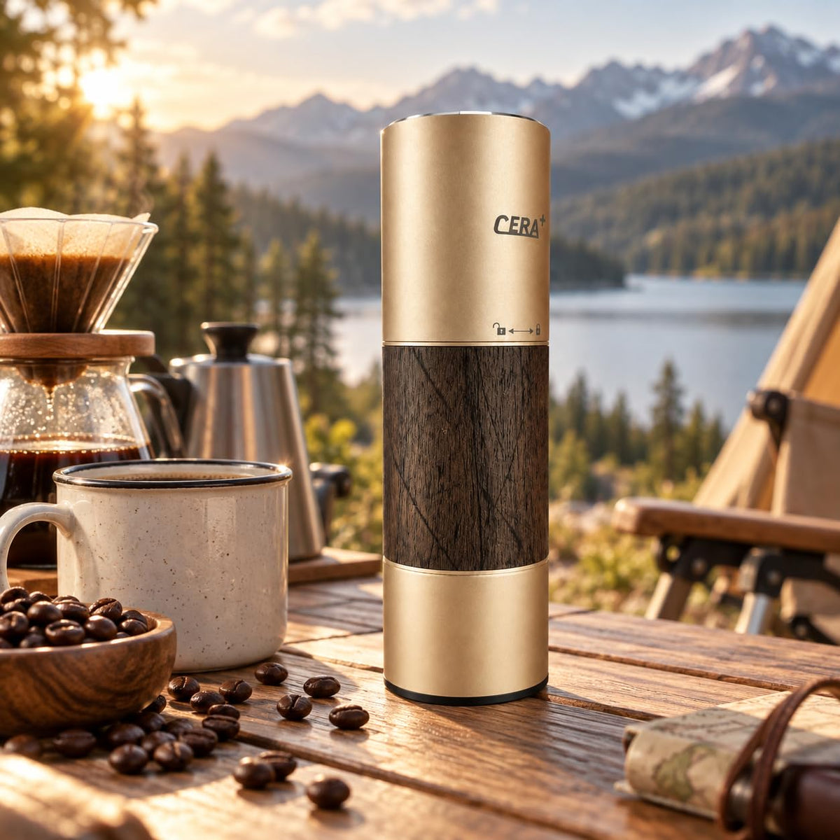 Portable Burr Coffee Grinder W2983