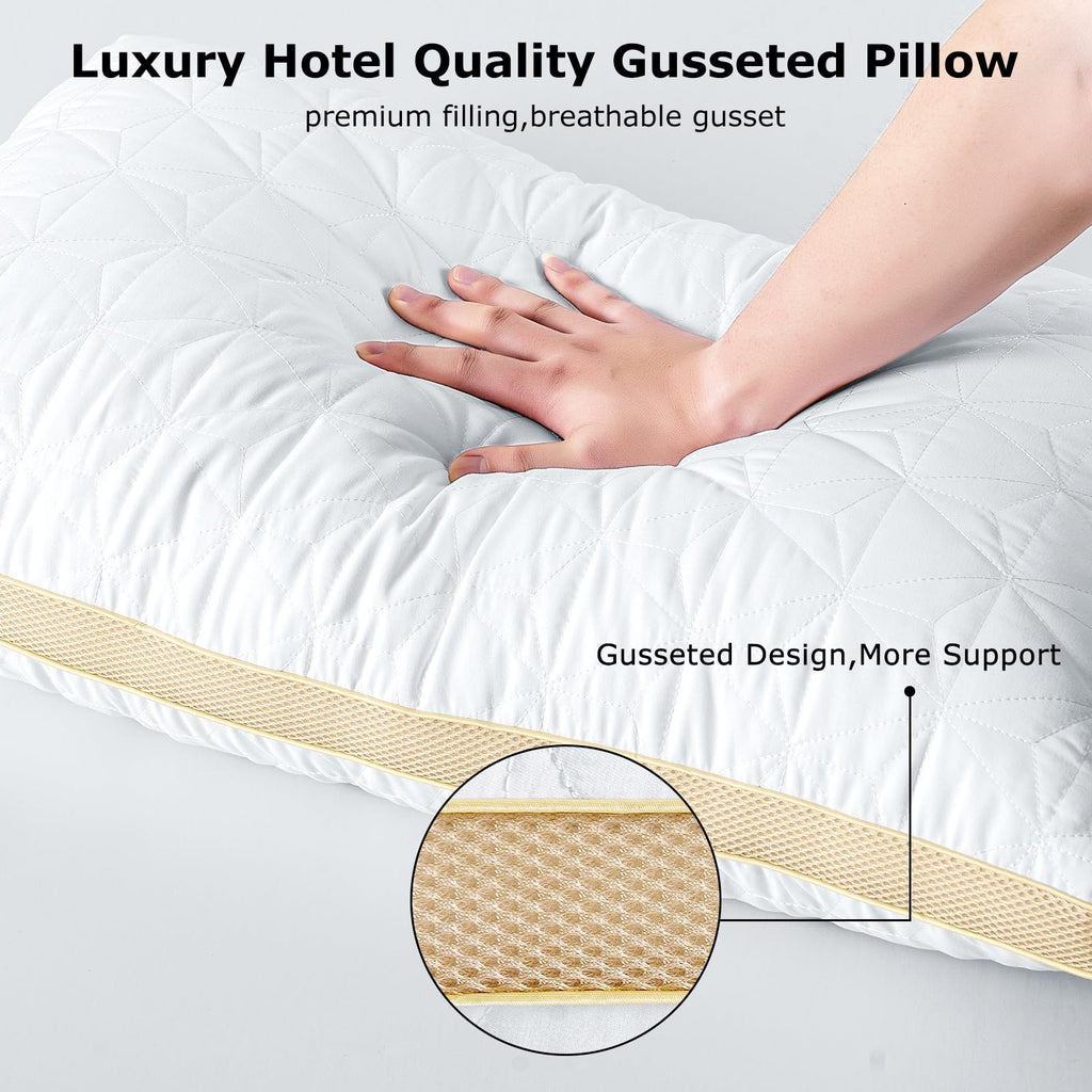 King Size Cooling Down Alternative Pillows Set of 2 I9829
