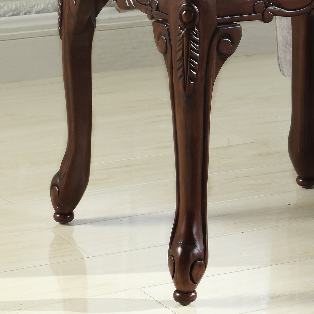 Wood End Table Dark Cherry C4020
