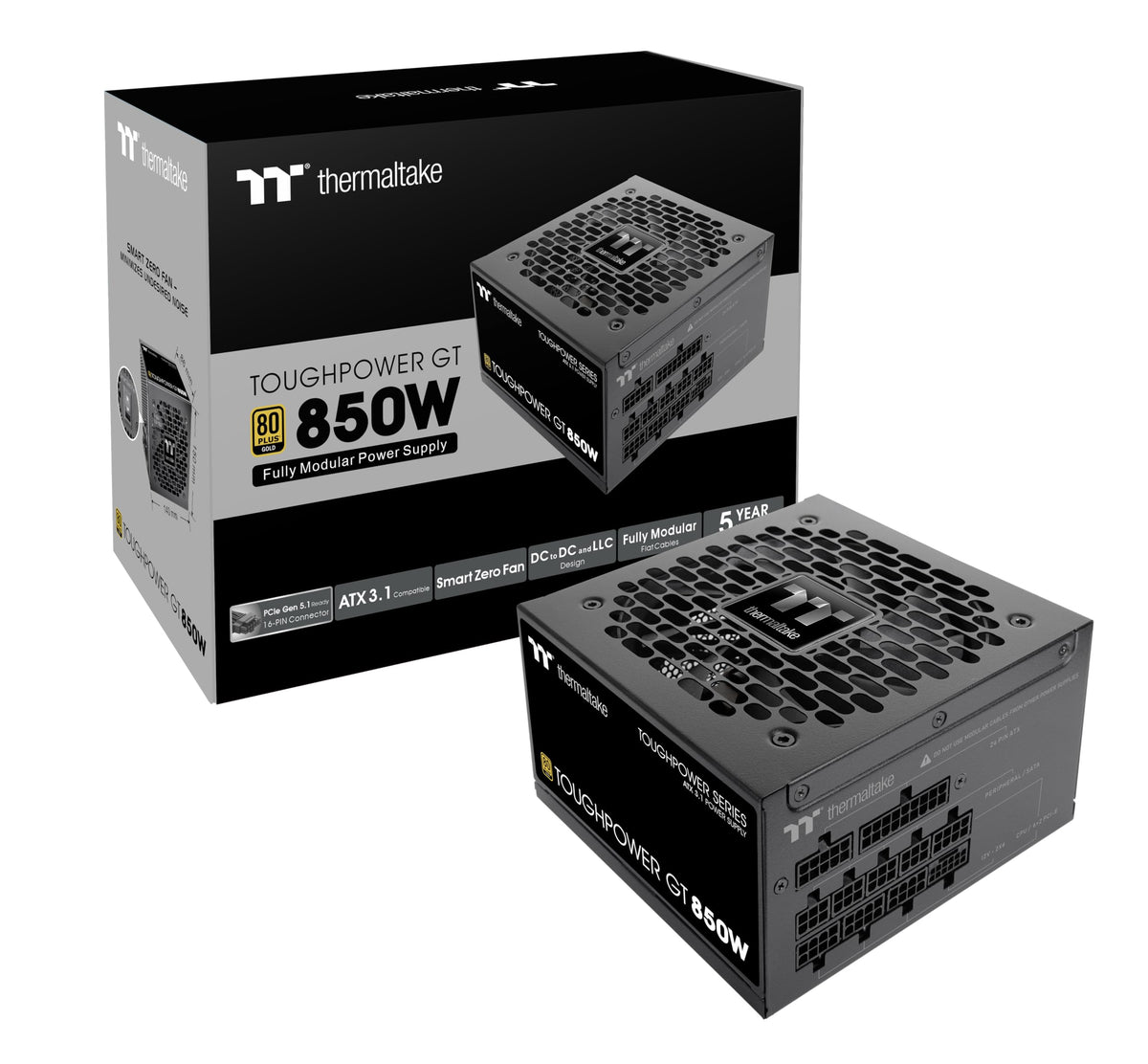 850W ATX 3.1 80 Plus Gold Power Supply A7021