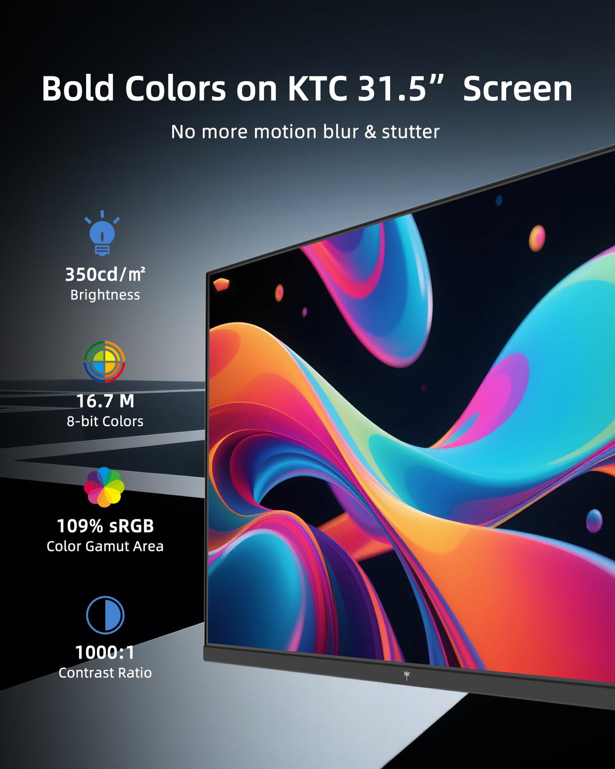 32 Inch 2K 1440P 120Hz IPS HDR Computer Monitor Y28133