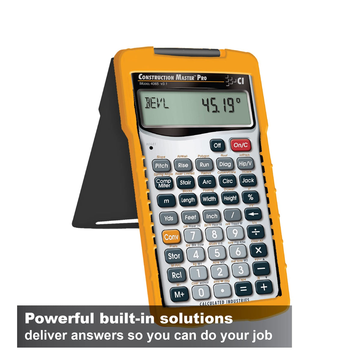 Construction Master Pro Calculator and Workbook N72739