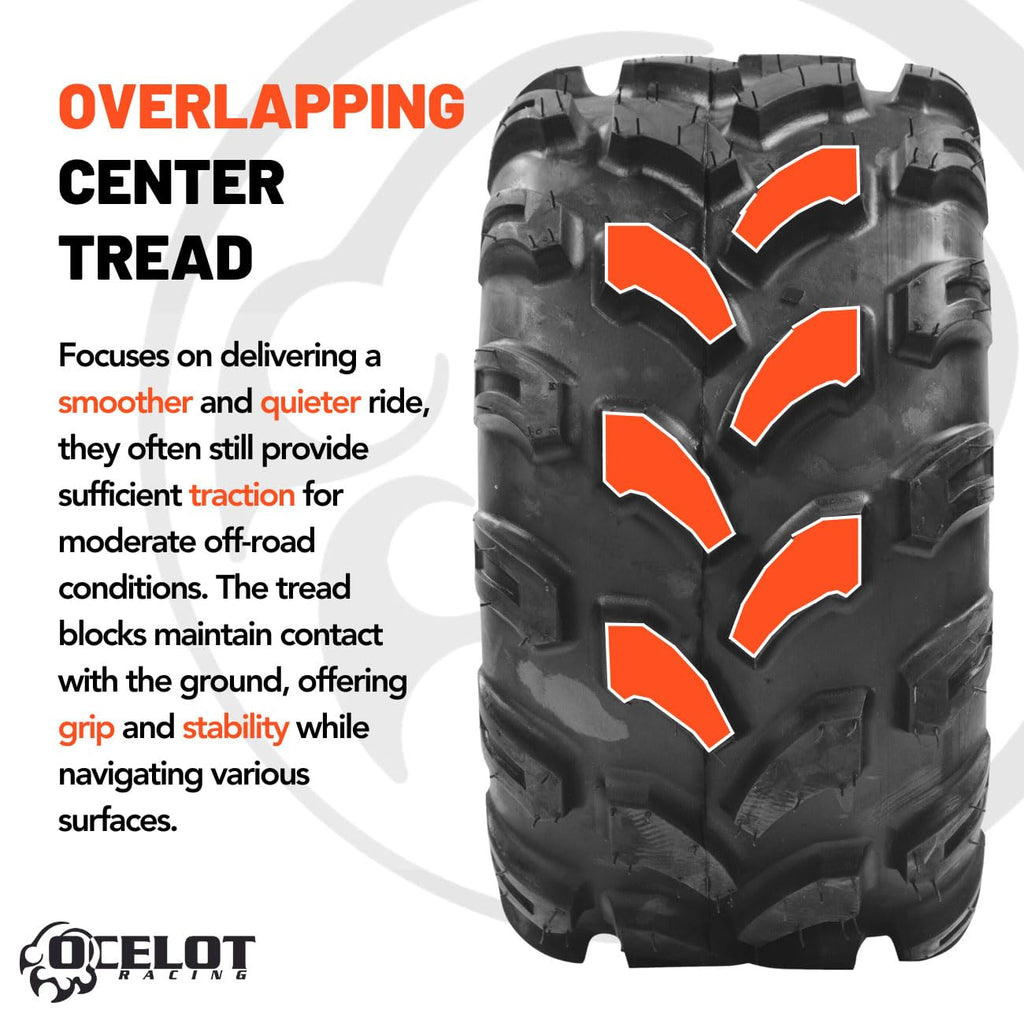 19x7-8 4-Ply Tubeless ATV/UTV Tires N9863