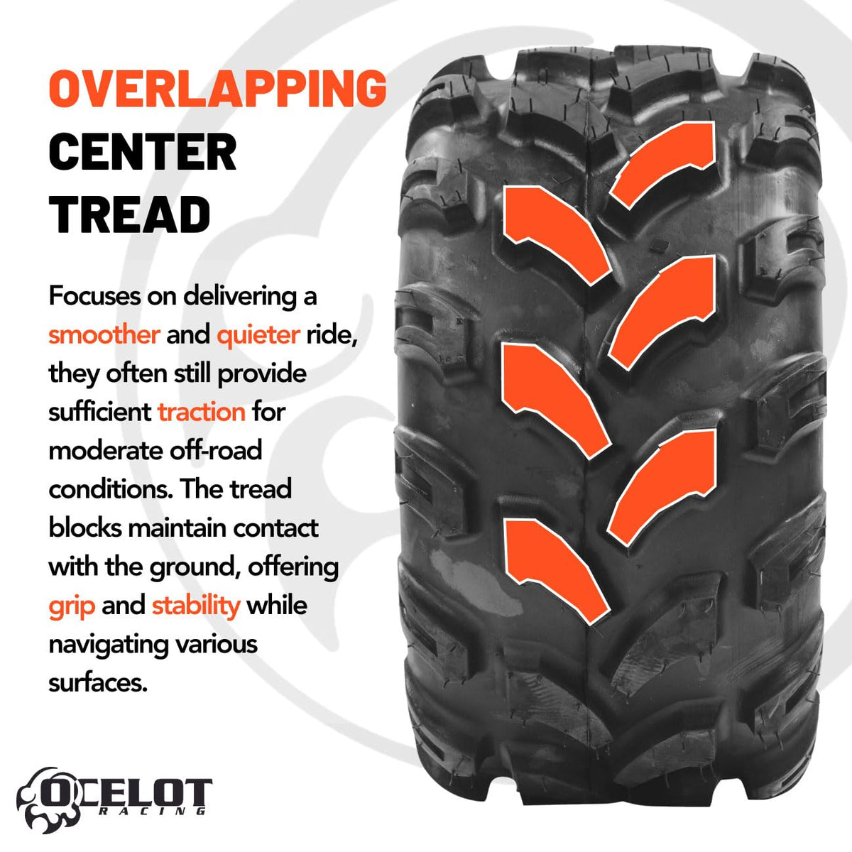 19x7-8 4-Ply Tubeless ATV/UTV Tires N9863