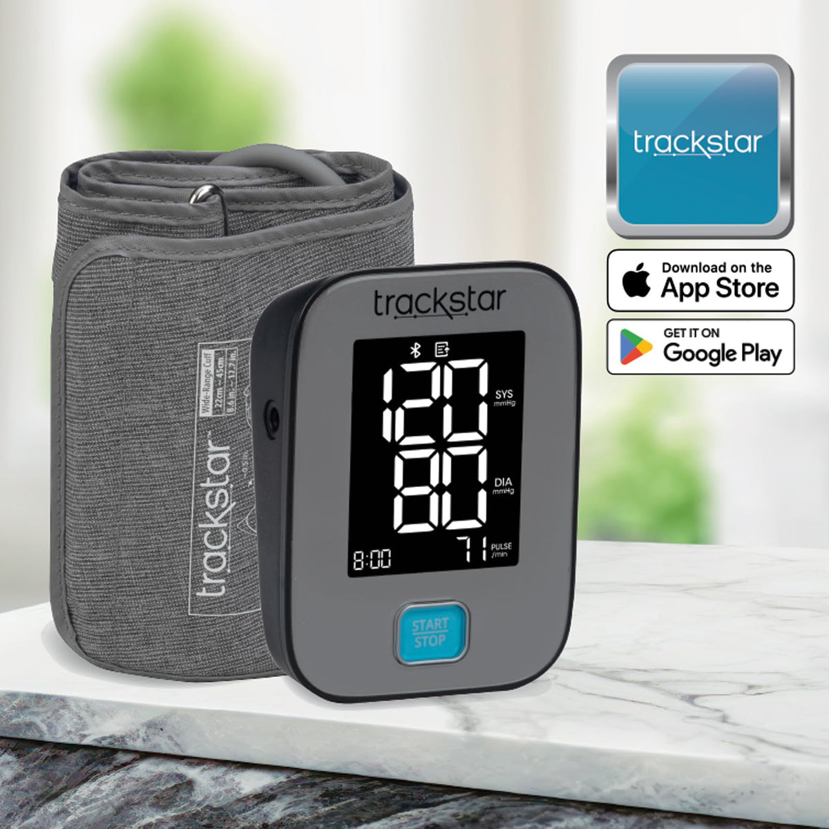 Smart Upper Arm Blood Pressure Monitor K635265