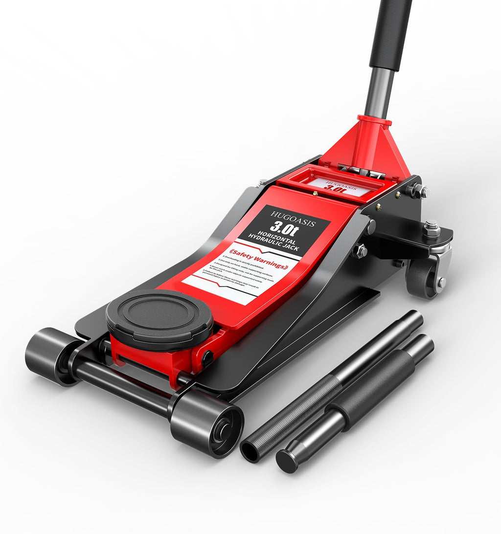 Low Profile Hydraulic Floor Jack 6600lbs Dual Piston S472