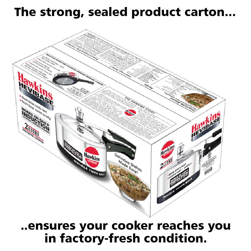 2 Litre Aluminium Pressure Cooker K930664