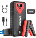 3000A 24000mAh 12V Jump Starter with LED Light and USB QC 3.0 D99528