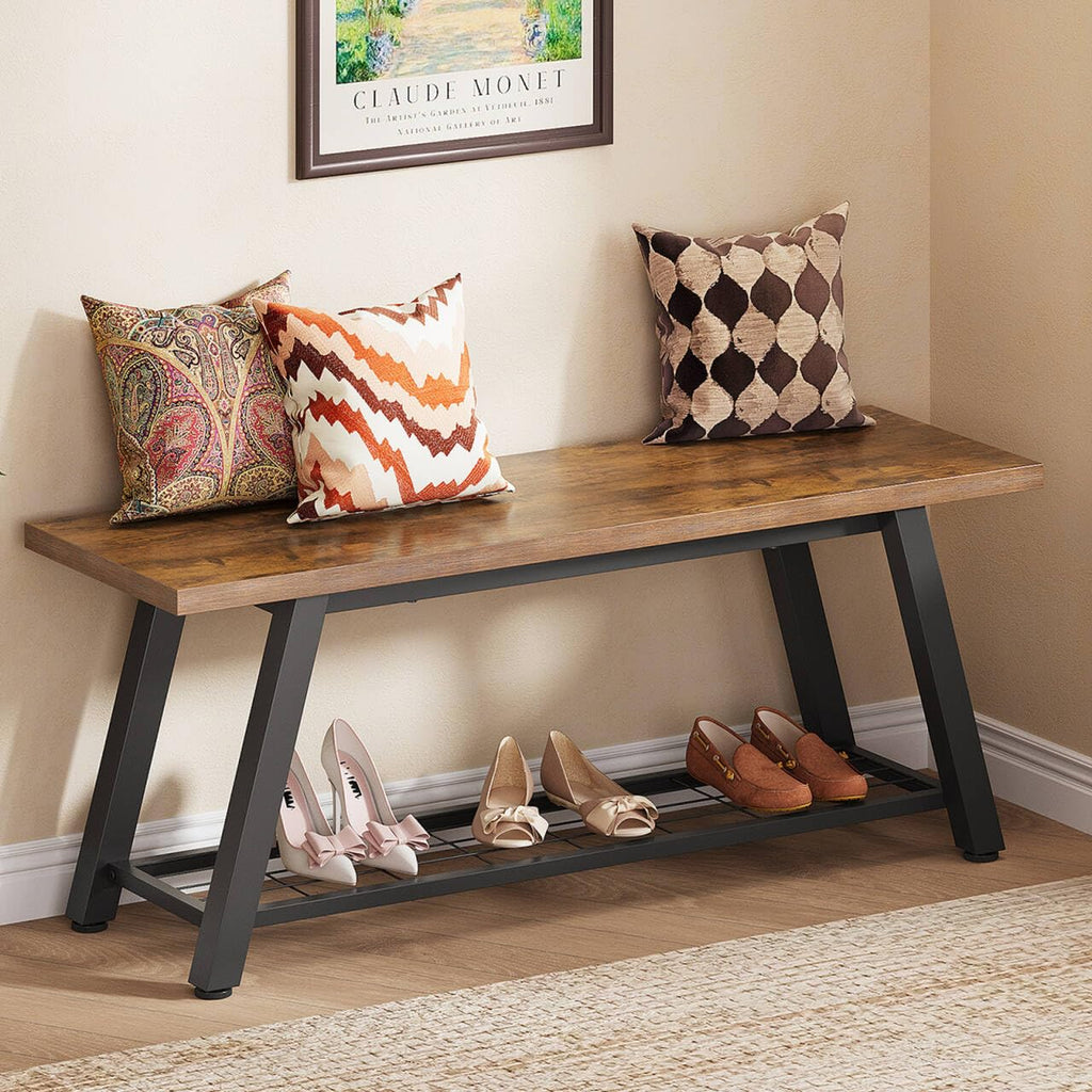 Storage Bench and Shoe Rack P24931