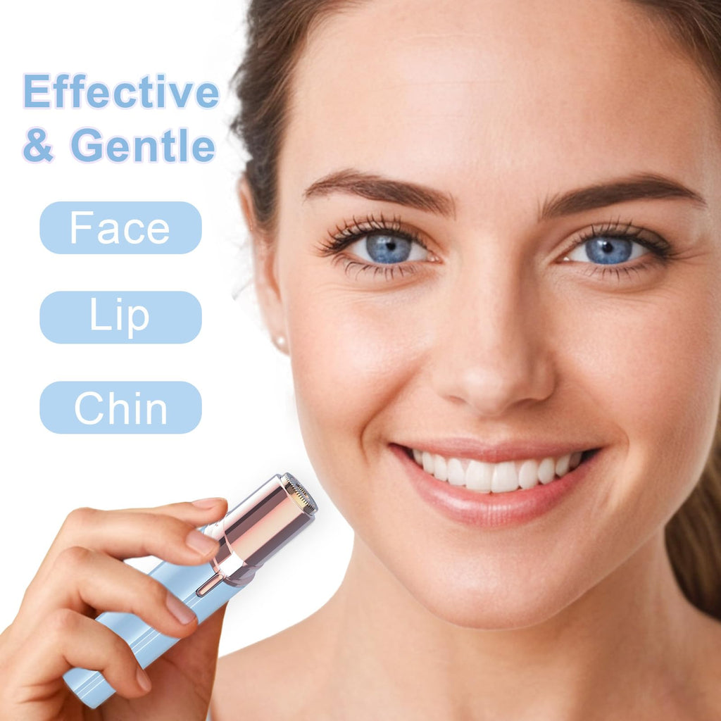 Facial Razor with 7 Replacement Heads S579020