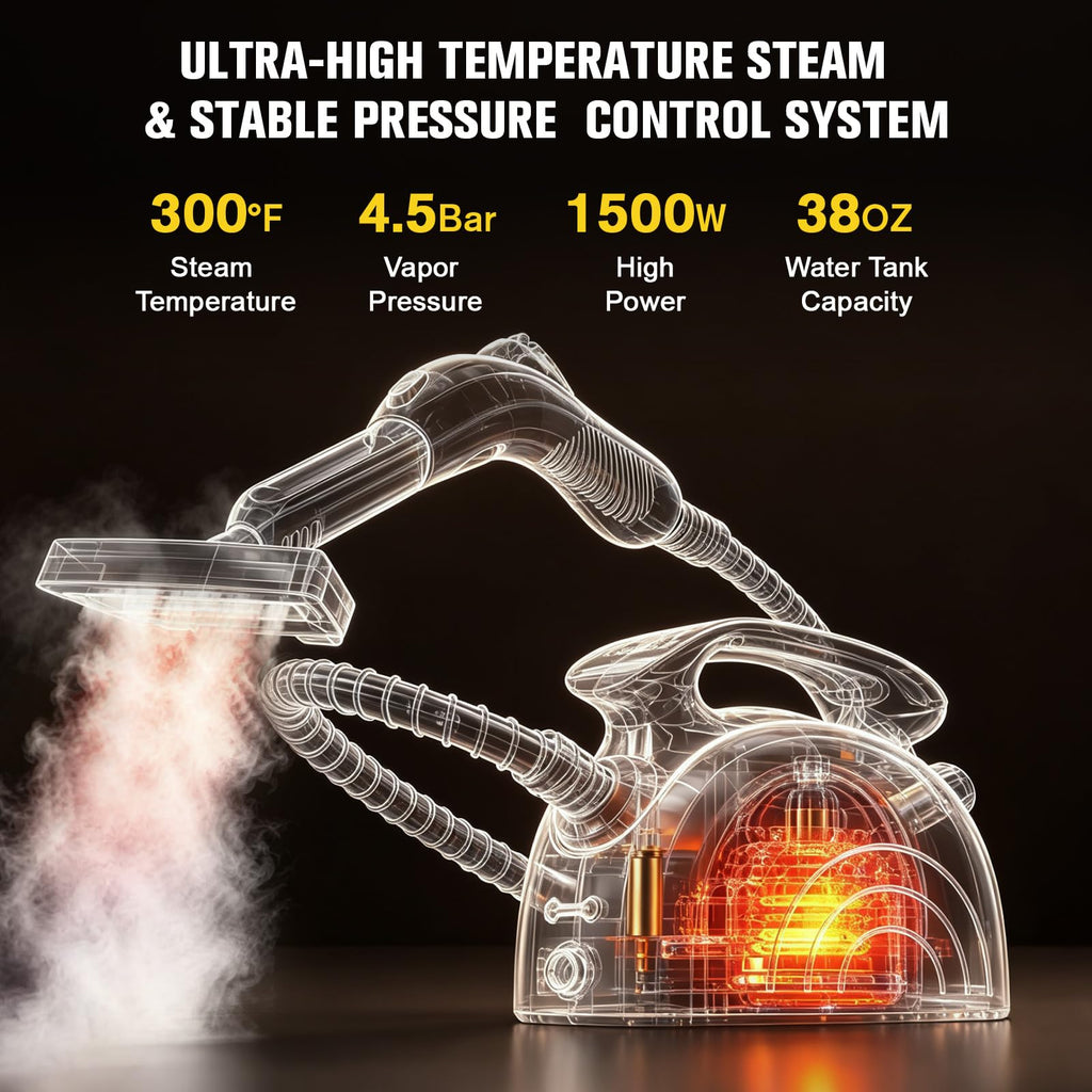 4.5 Bar 300°F Steam Cleaner K24927