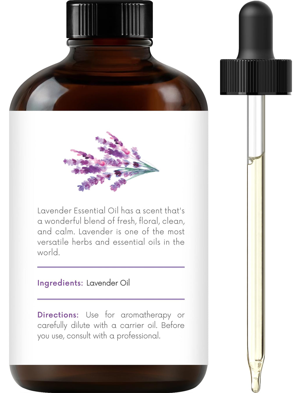 Lavender and Spearmint Essential Oils 2 x 4 Fl Oz Q2036