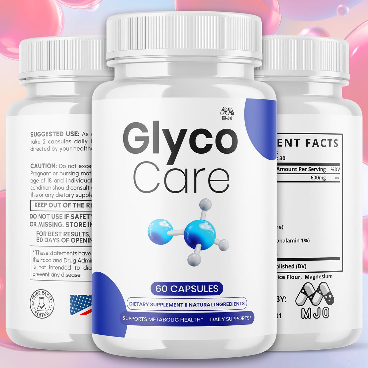 3 Pack 180 Capsules X827