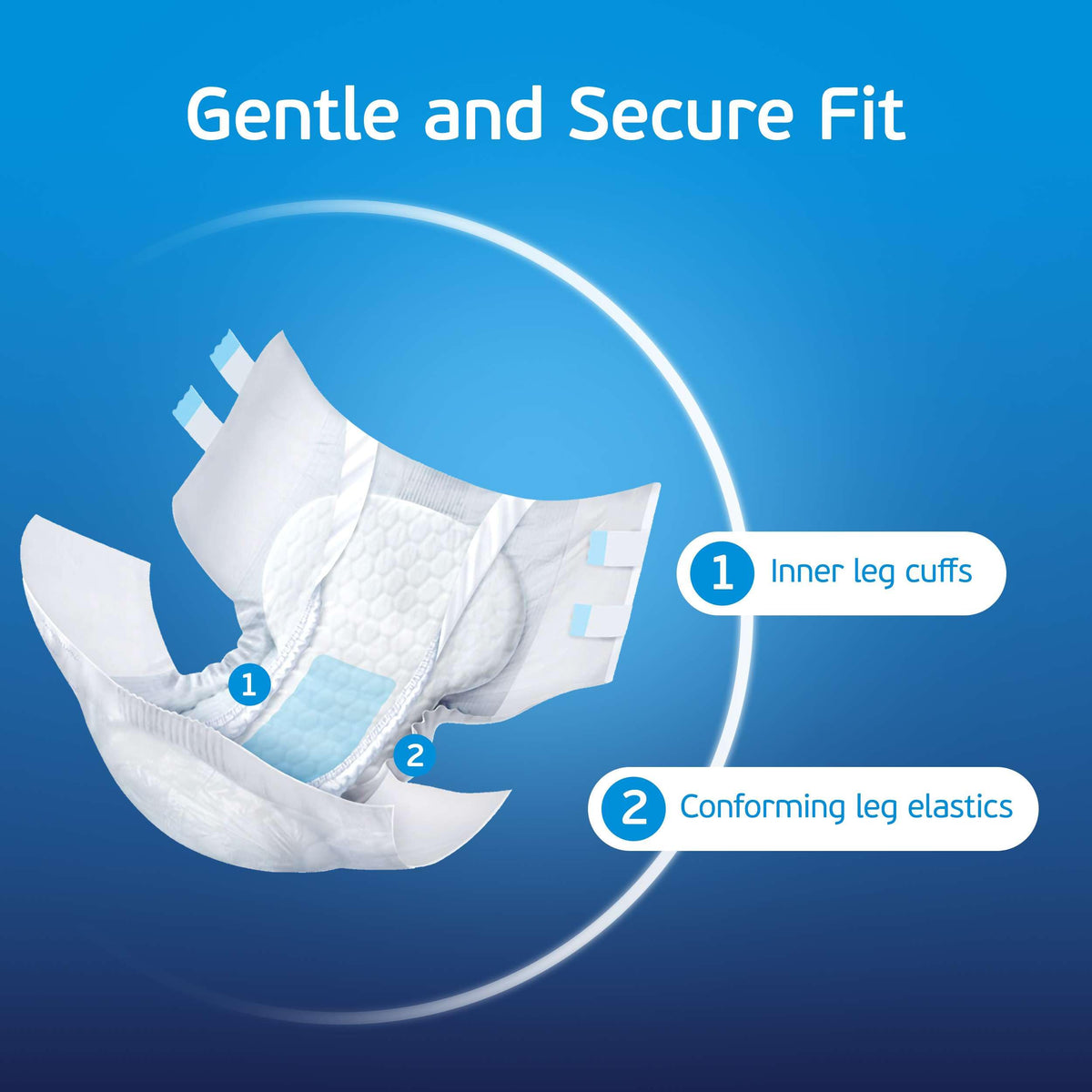 2XL Disposable Adult Diapers with Tabs R893