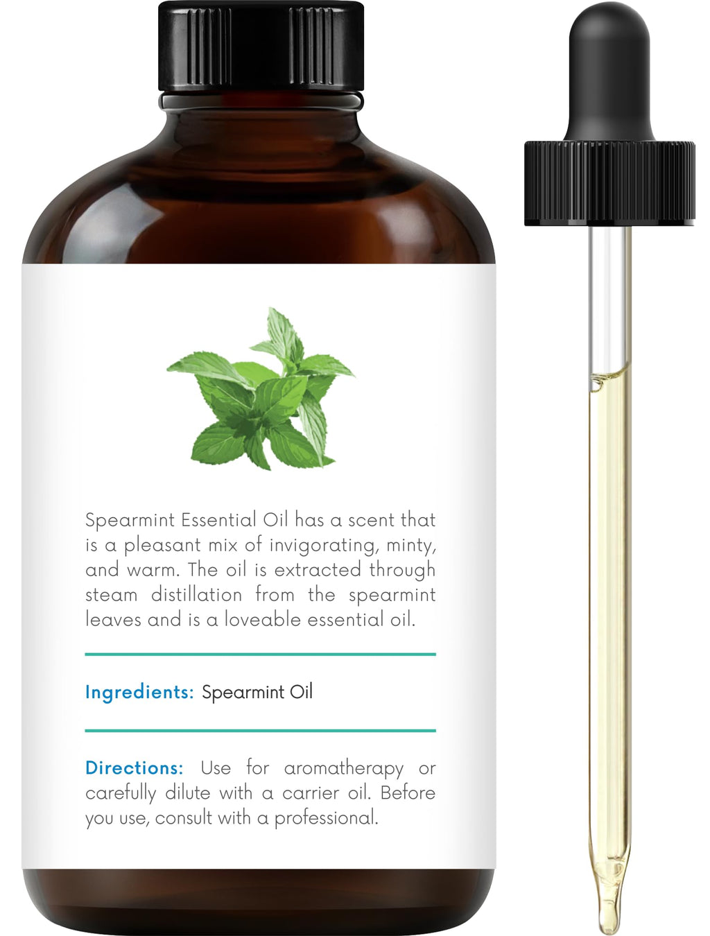 Lavender and Spearmint Essential Oils 2 x 4 Fl Oz Q2036