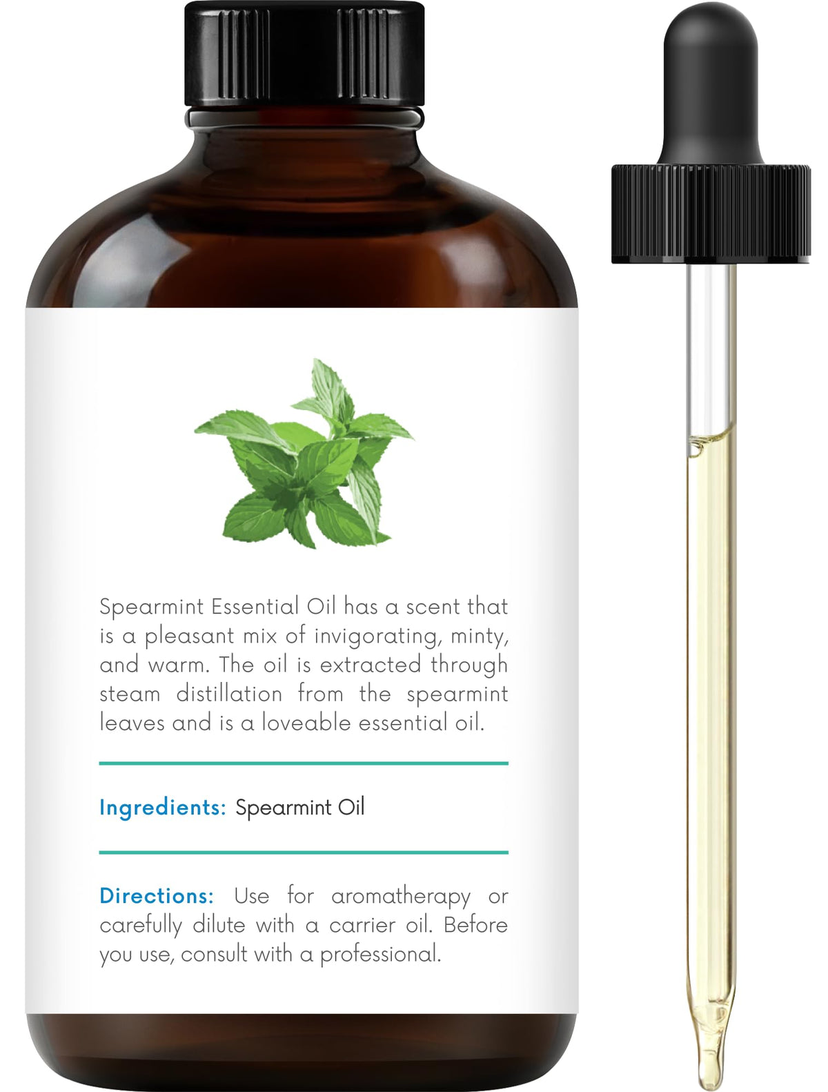 Lavender and Spearmint Essential Oils 2 x 4 Fl Oz Q2036