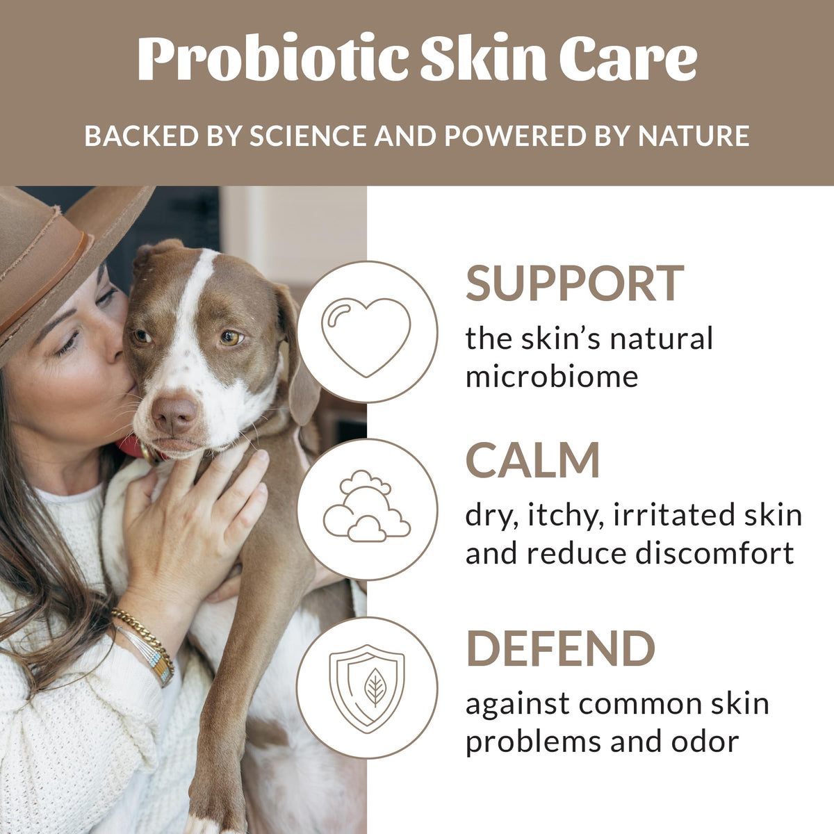 Probiotic Dog Shampoo and Conditioner 16 oz J870576