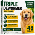 Pyrantel Pamoate and Praziquantel Dog Dewormer Tablet - 48 Tablets A6030