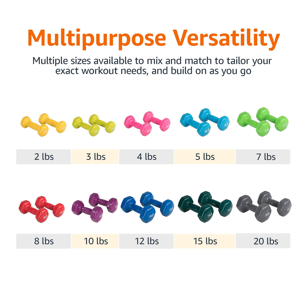 Vinyl Coated Dumbbell Hand Weights Q39209