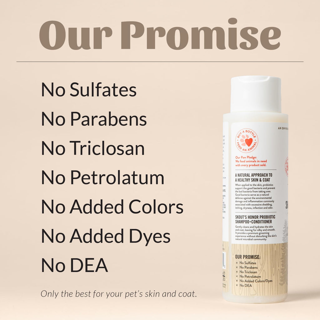 Probiotic Dog Shampoo and Conditioner 16 oz J870576