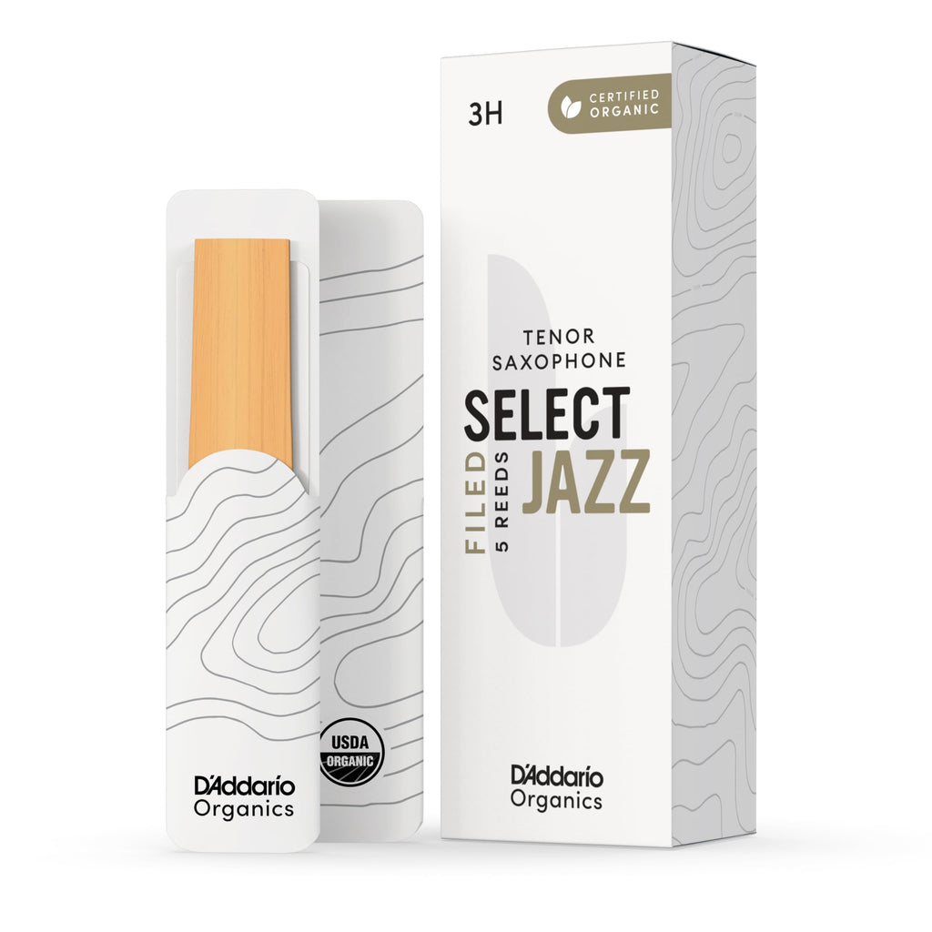 Filed Tenor Sax Reeds 3 Hard, 5-Pack C20522