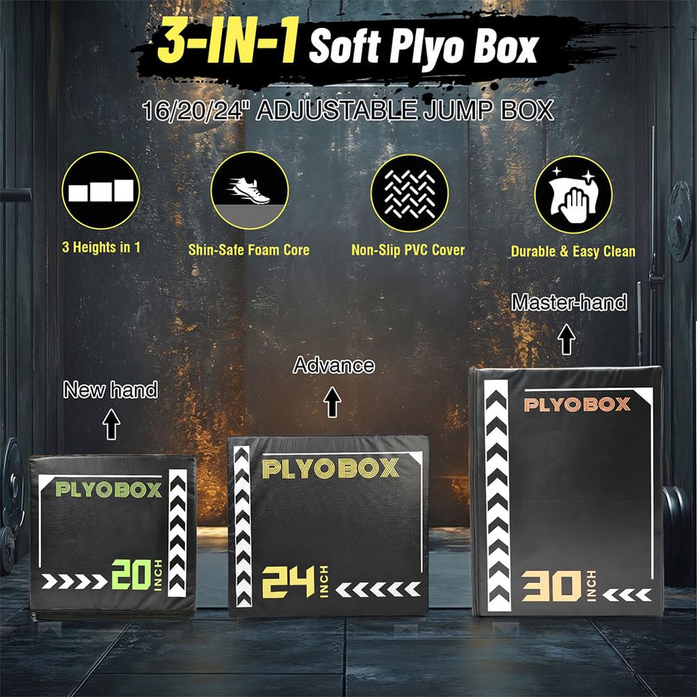 3-in-1 Foam Plyo Box X3085